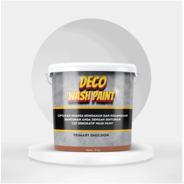 Deco Emulsi Primer – Light Grey