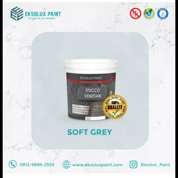 Stucco Venetian Semen Ekspos – Soft Grey